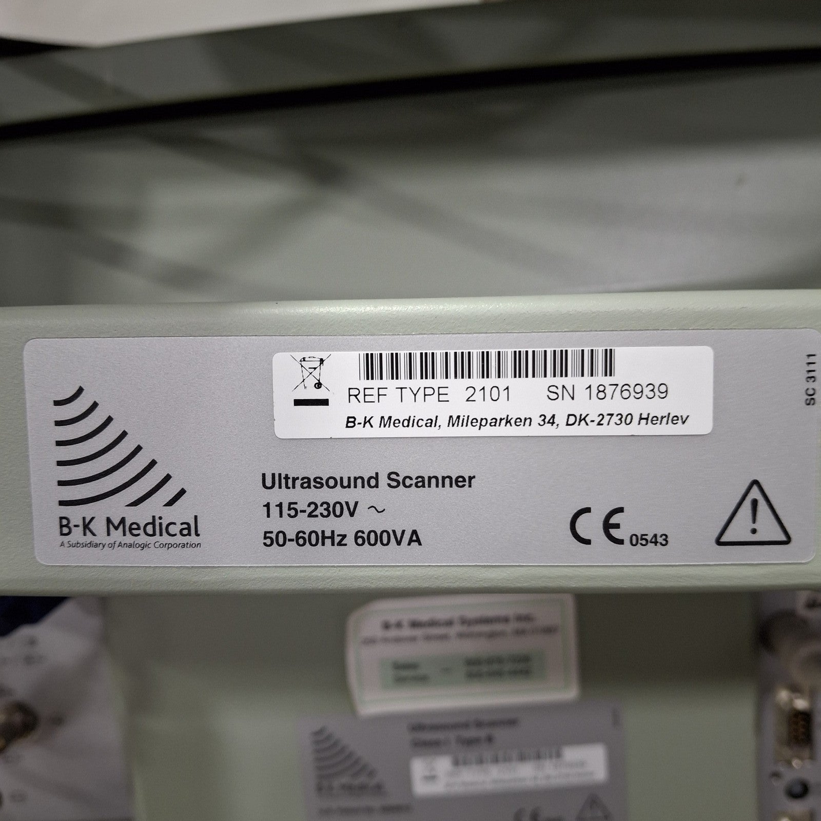 B-K Medical 2101 Falcon Ultrasound