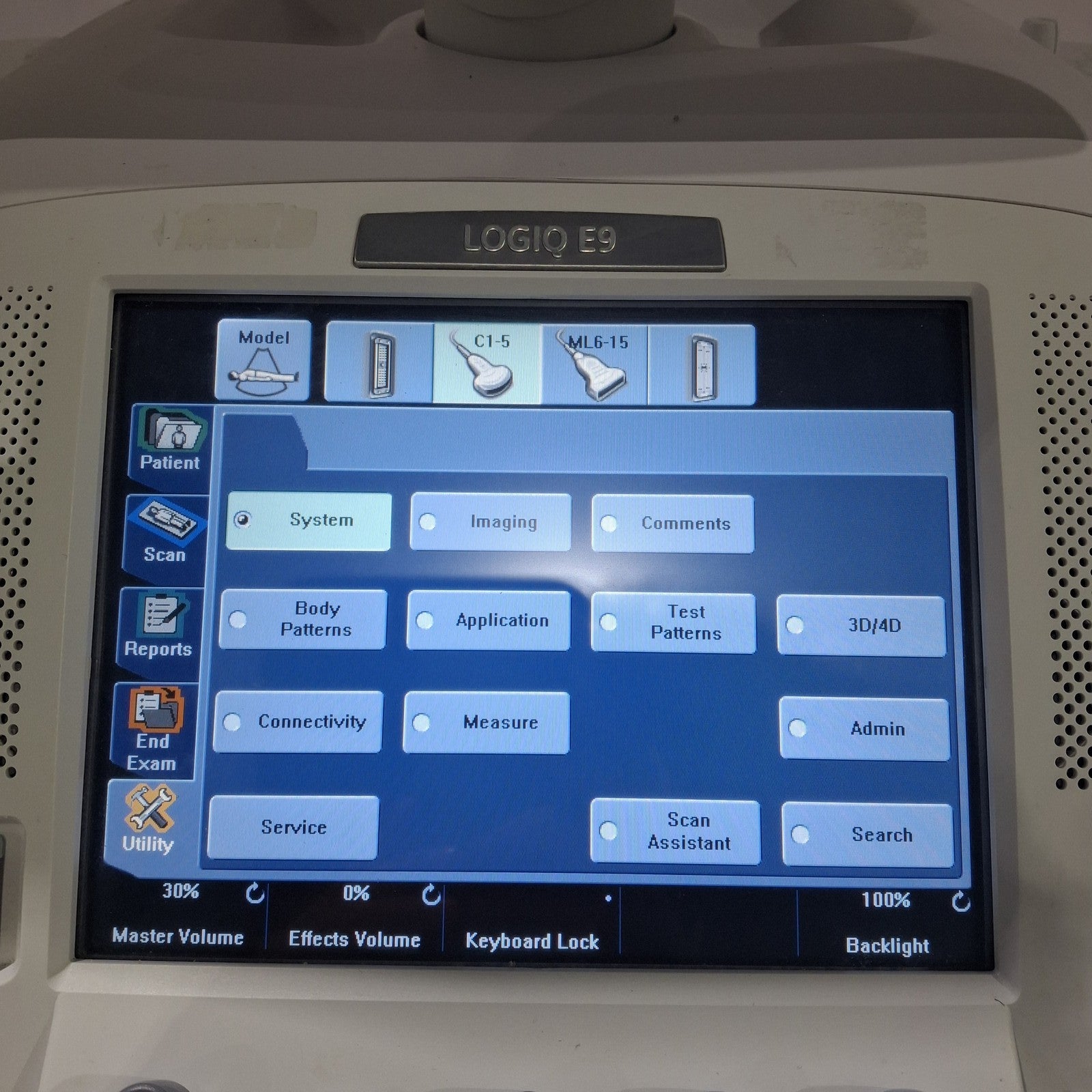 GE Healthcare Logiq E9 Ultrasound