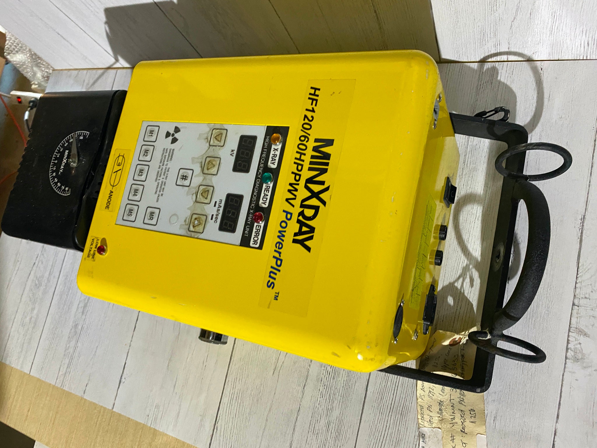 MinXray HF120/60HPPWV PowerPlus Portable X-Ray Machine 2005 DIAGNOSTIC ULTRASOUND MACHINES FOR SALE