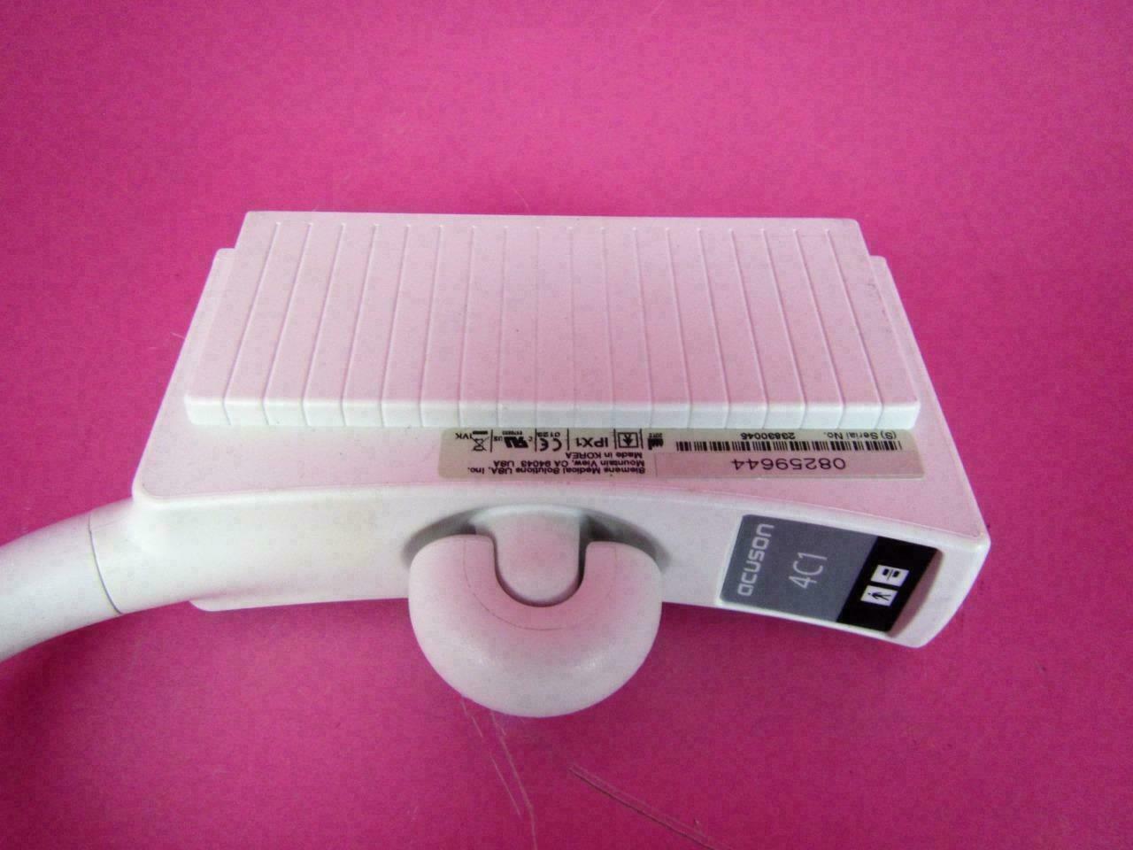 Siemens Acuson 4C1 Curved, Convex Array Ultrasound Probe Transducer DIAGNOSTIC ULTRASOUND MACHINES FOR SALE