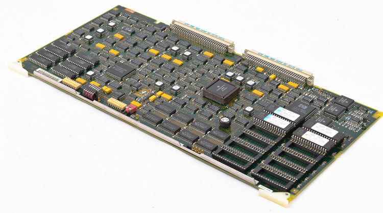 a close up of a computer keyboard on a white surface