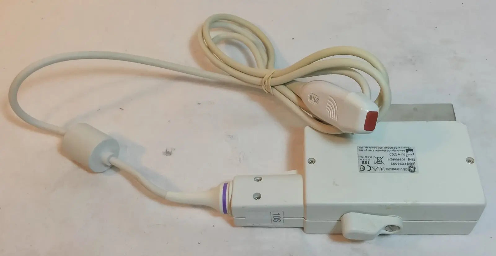 GE Logiq 10S 2010 Ultrasound Transducer Probe Model 2298593 5.5-9.0MHZ DIAGNOSTIC ULTRASOUND MACHINES FOR SALE