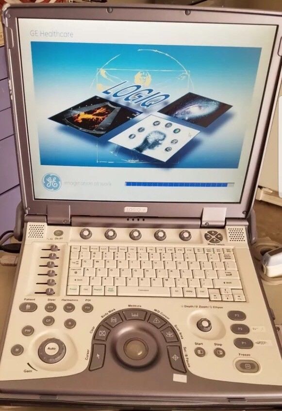GE Logiq E 2007 Portable Ultrasound DIAGNOSTIC ULTRASOUND MACHINES FOR SALE