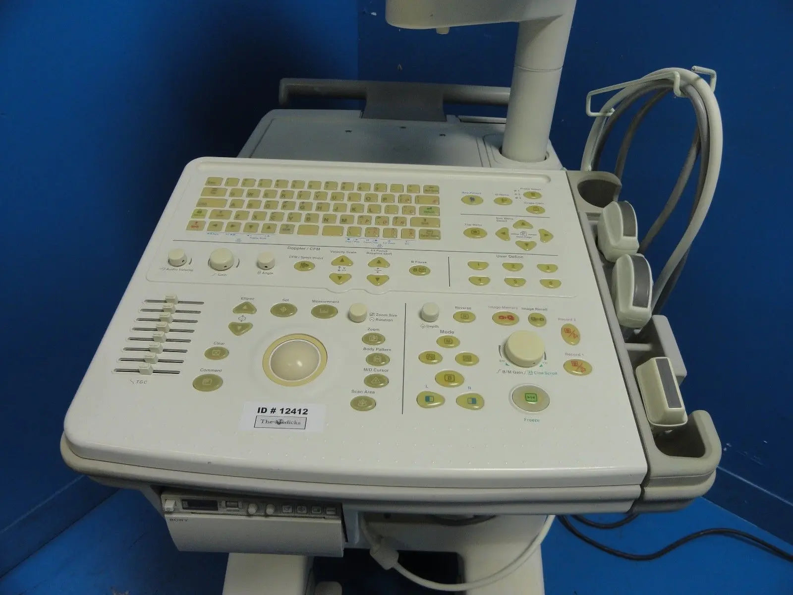 GE Logiq 400 Pro Series Ultrasound W/ C364, C551, LA39 Probes & Printer ~ 12412 DIAGNOSTIC ULTRASOUND MACHINES FOR SALE