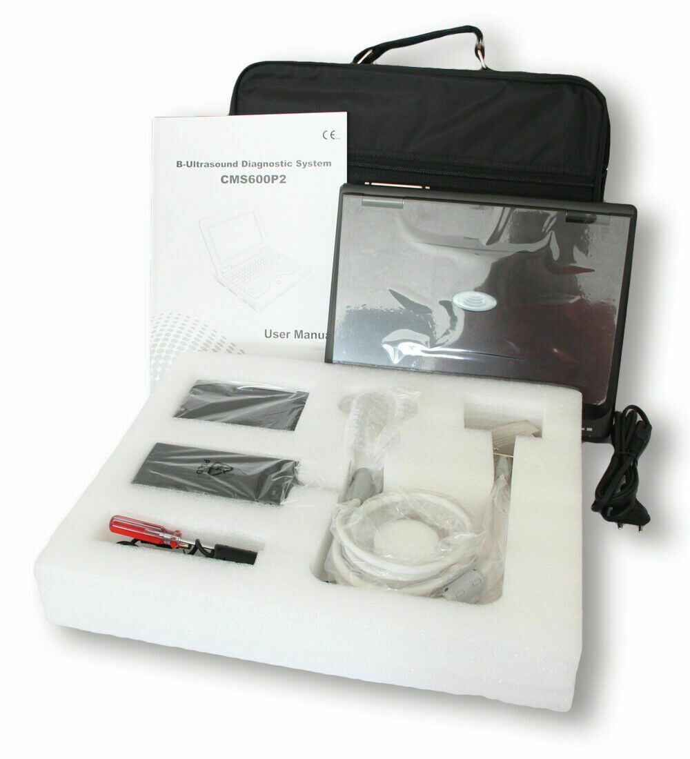 Digital Portable Ultrasound Machine Laptop Scanner with 3.5Mhz Convex Probe CE 6945040100362 DIAGNOSTIC ULTRASOUND MACHINES FOR SALE