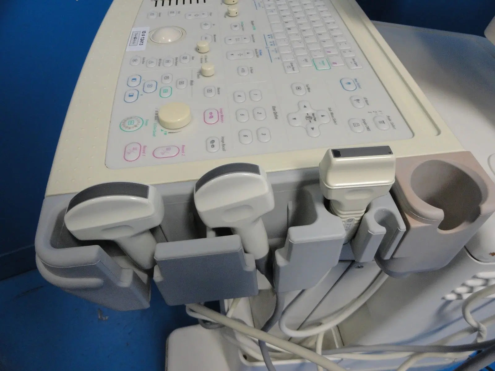 GE Logiq 400 MD Soft Pack Ultrasound W/ C364, C551, 739L Probes & Printer~12413 DIAGNOSTIC ULTRASOUND MACHINES FOR SALE