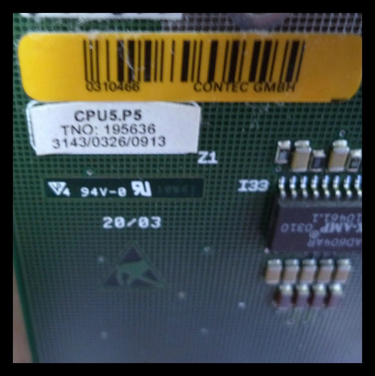 GE Voluson 730 Ultrasound CPU5.P5 Module Board (PN: KTZ195636) DIAGNOSTIC ULTRASOUND MACHINES FOR SALE