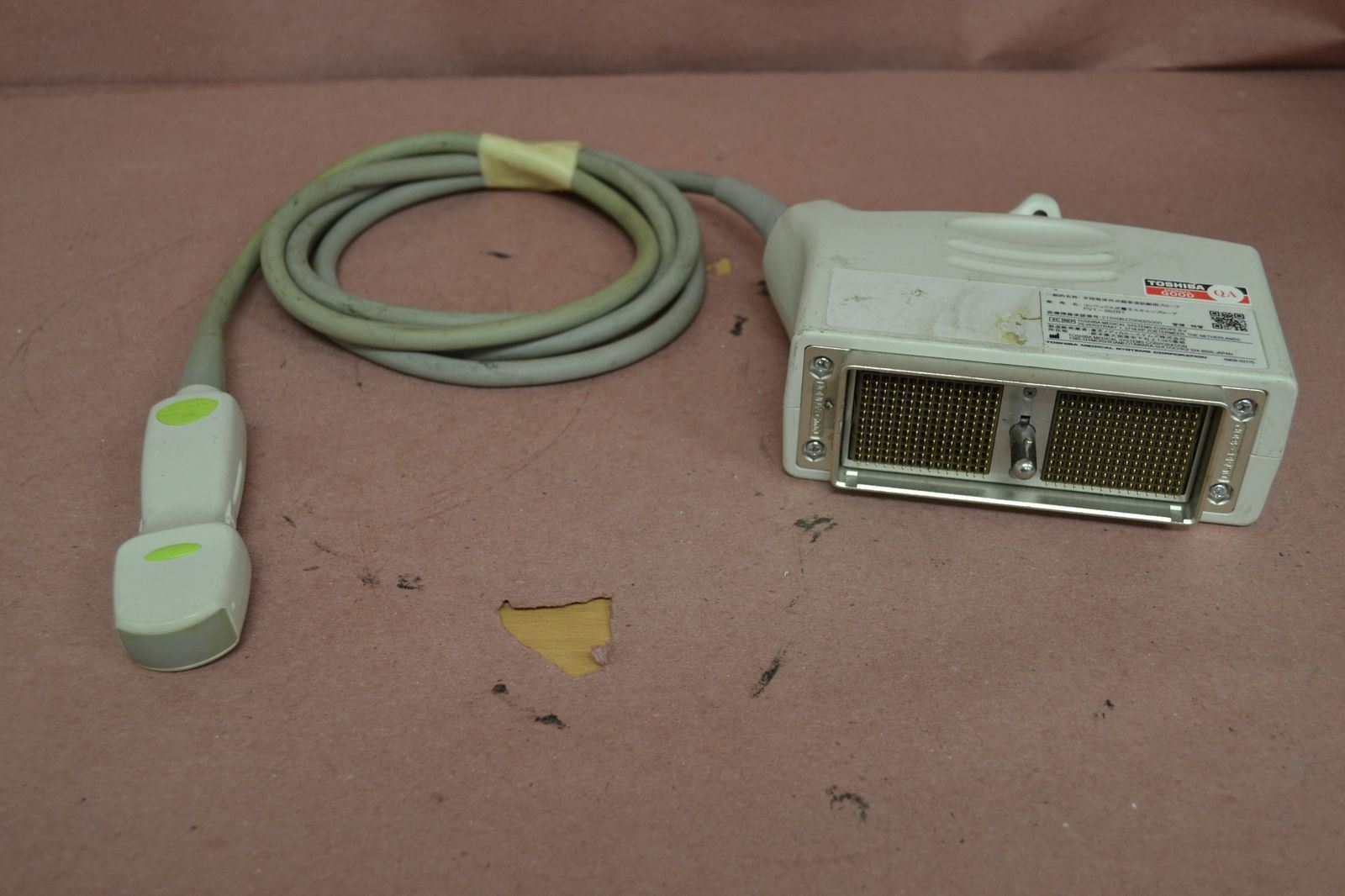 Toshiba Viamo PVT-382BT 5.5-1.8MHz Convex Ultrasound Transducer Probe J1636 DIAGNOSTIC ULTRASOUND MACHINES FOR SALE