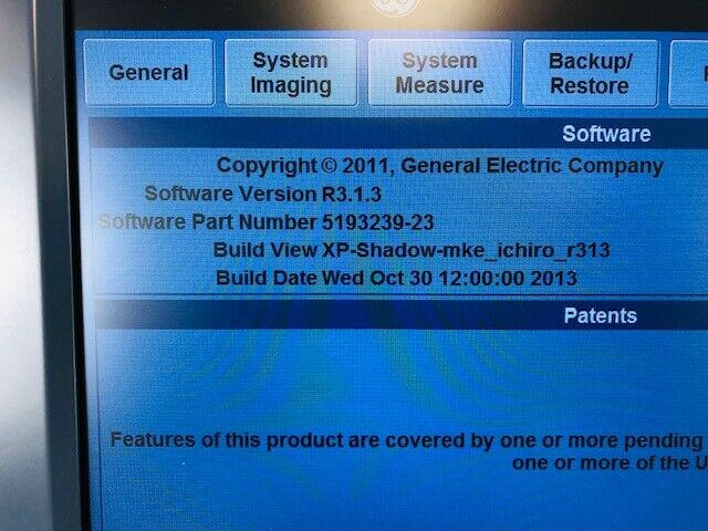 GE HEALTHCARE LOGIQ E9 BT2011 R2.1.3 ULTRASOUND SYSTEM 5390139 (U1011) DIAGNOSTIC ULTRASOUND MACHINES FOR SALE