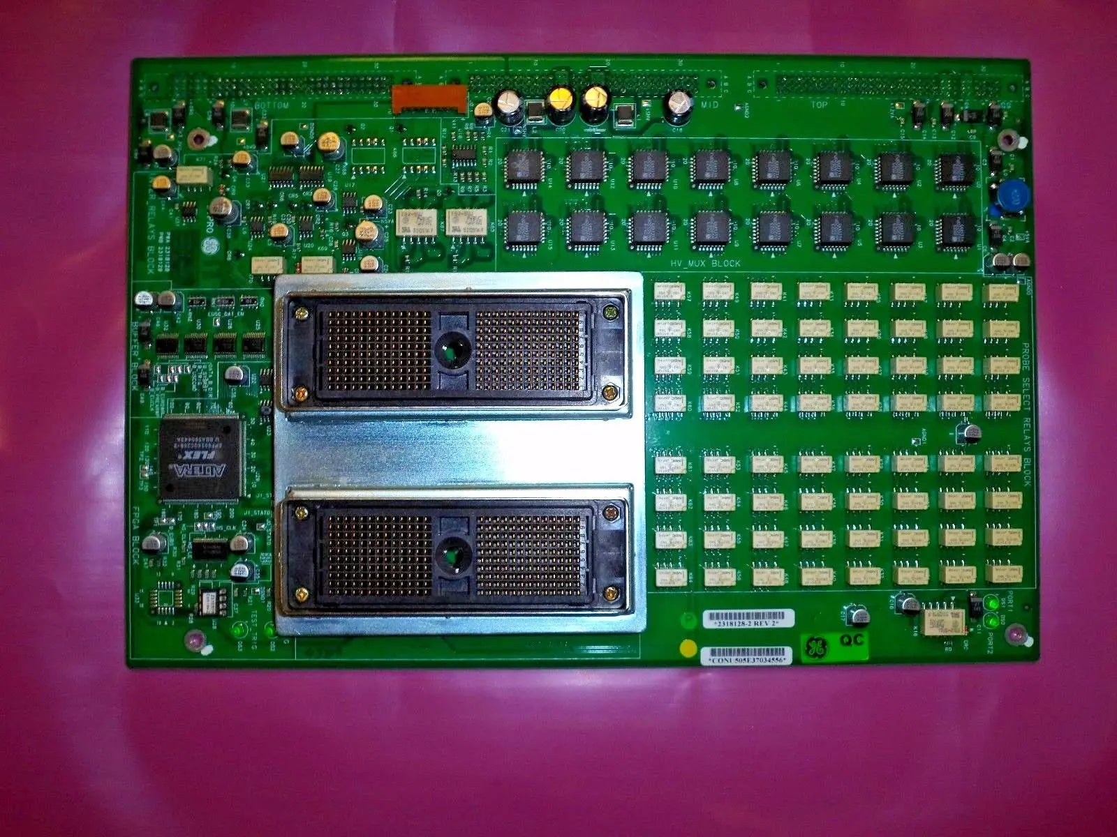 GE Logiq 3 Ultrasound Connector Board (PN: 2318128-2) DIAGNOSTIC ULTRASOUND MACHINES FOR SALE