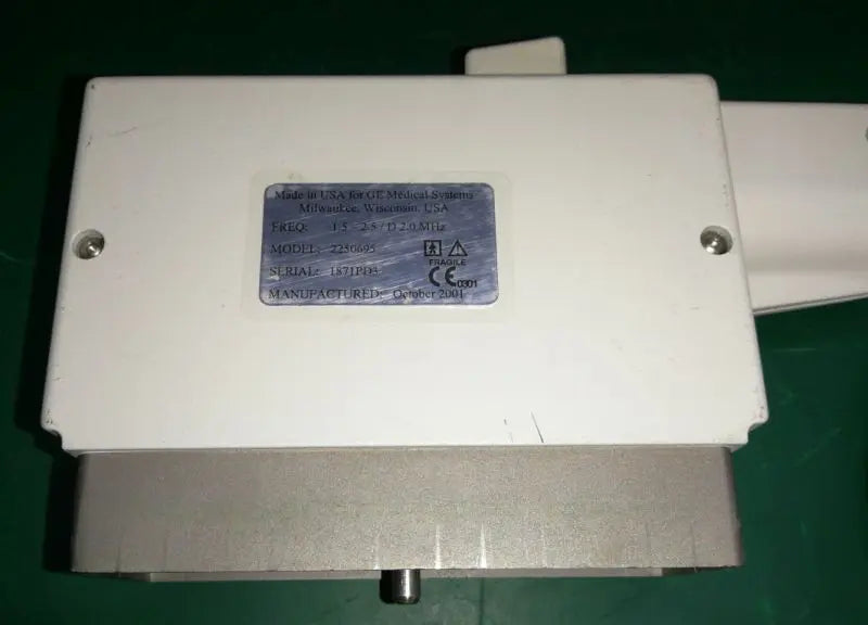 GE Medical Systems GE Ultrasound 3S 2250695 Sector Array Ultrasound Transducer DIAGNOSTIC ULTRASOUND MACHINES FOR SALE