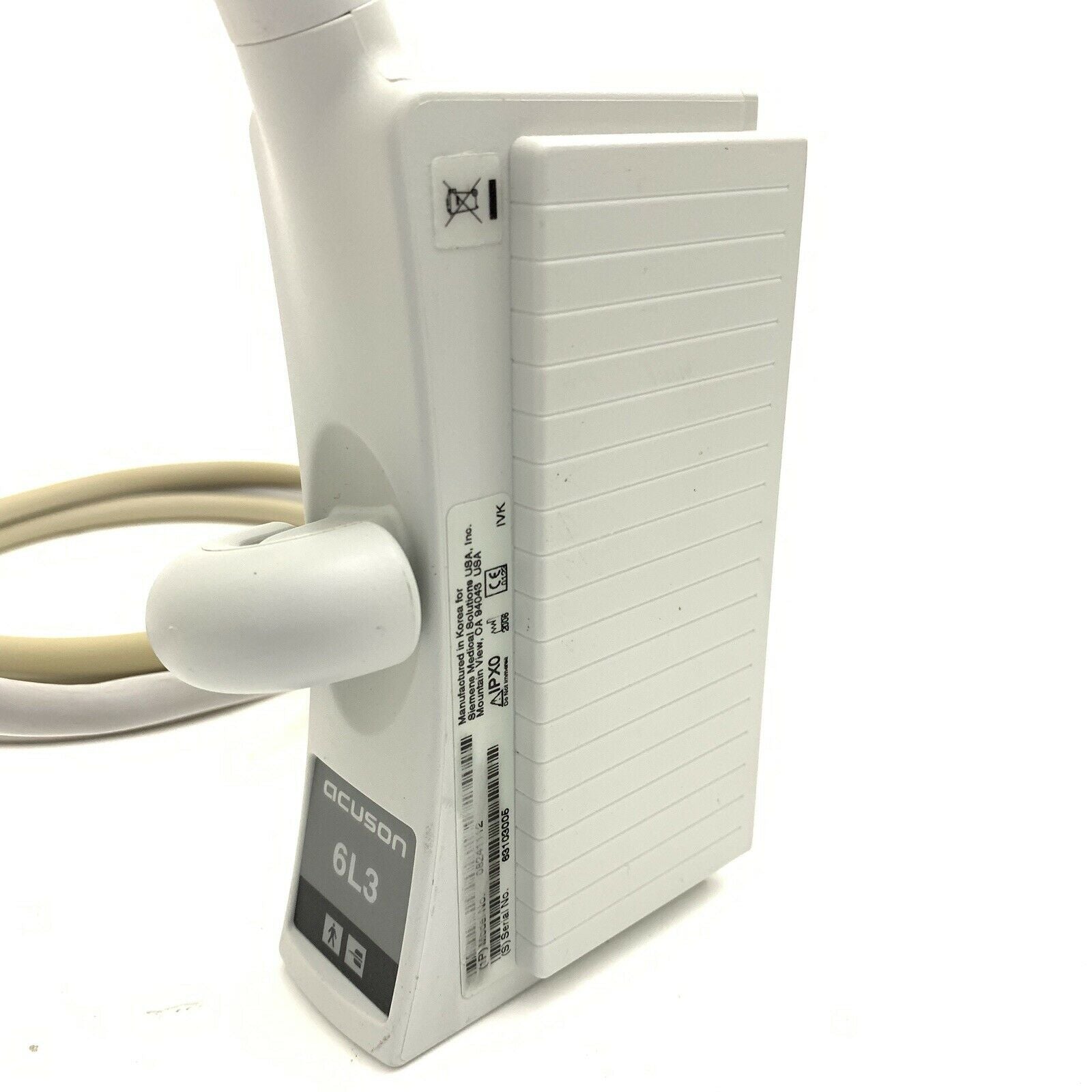 Siemens Acuson 6L3 Linear transducer ultrasound probe DIAGNOSTIC ULTRASOUND MACHINES FOR SALE
