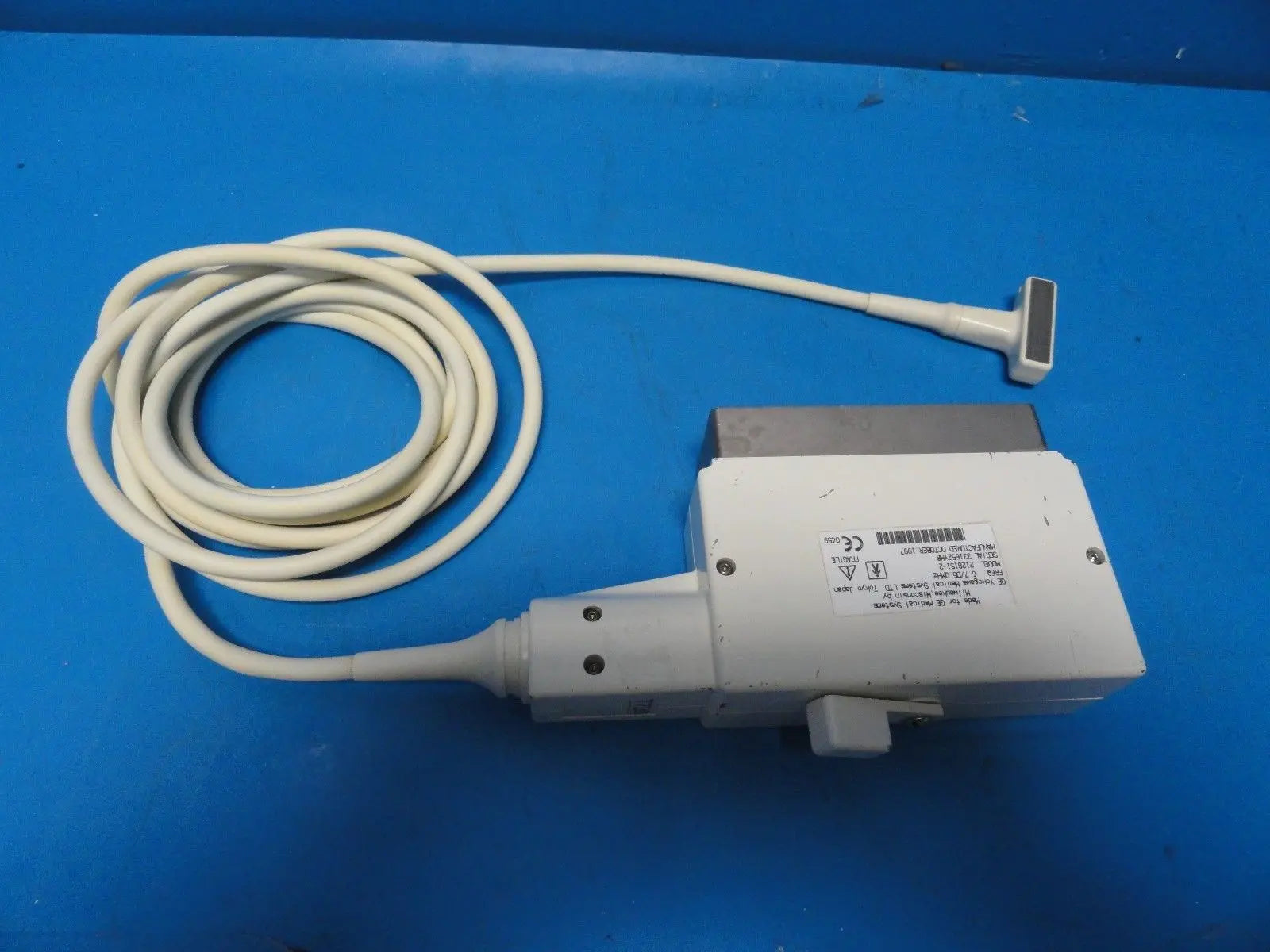 GE T739 P/N 2128151-2 6.7/D5.0 MHz  Linear Array Ultrasound Transducer  (9853) DIAGNOSTIC ULTRASOUND MACHINES FOR SALE