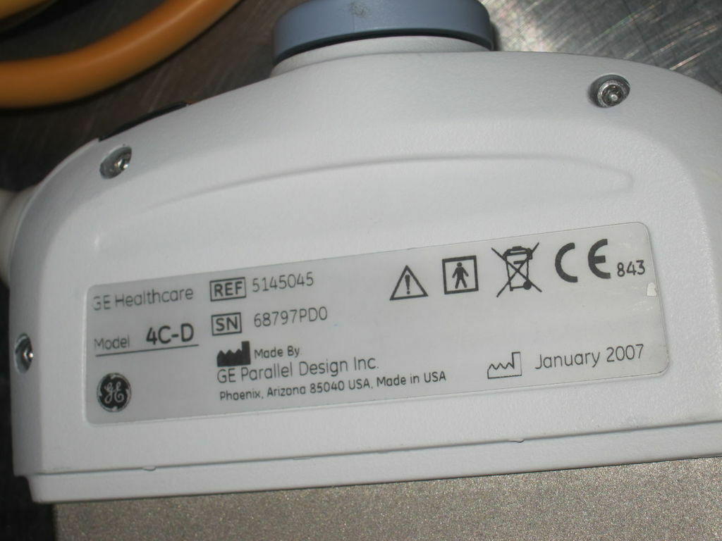 GE 4C-D Ultrasound Probe DIAGNOSTIC ULTRASOUND MACHINES FOR SALE