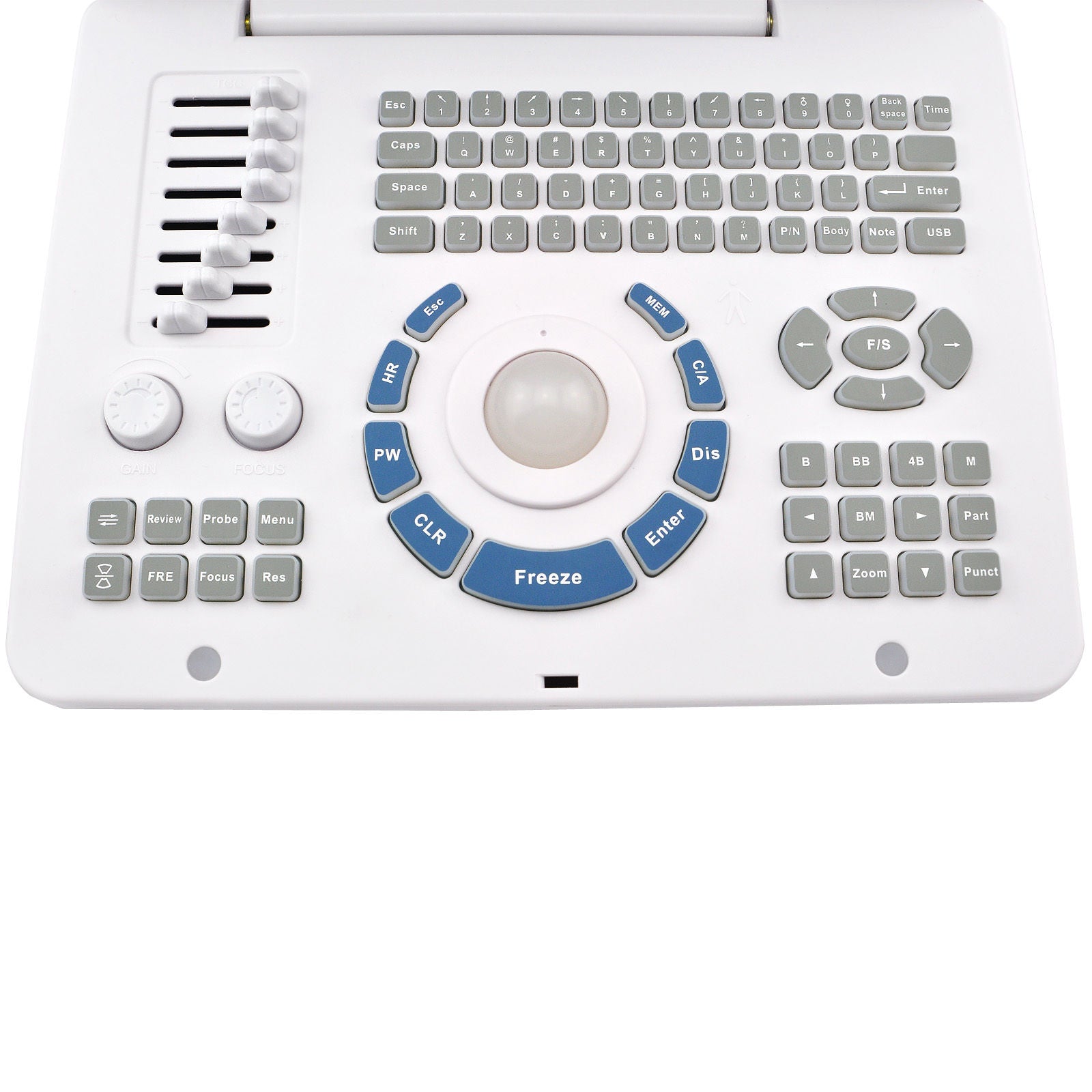 LCD Digital Ultrasound Scanner Scan with 6.5MHz Transvaginal Probe Medical Tool DIAGNOSTIC ULTRASOUND MACHINES FOR SALE