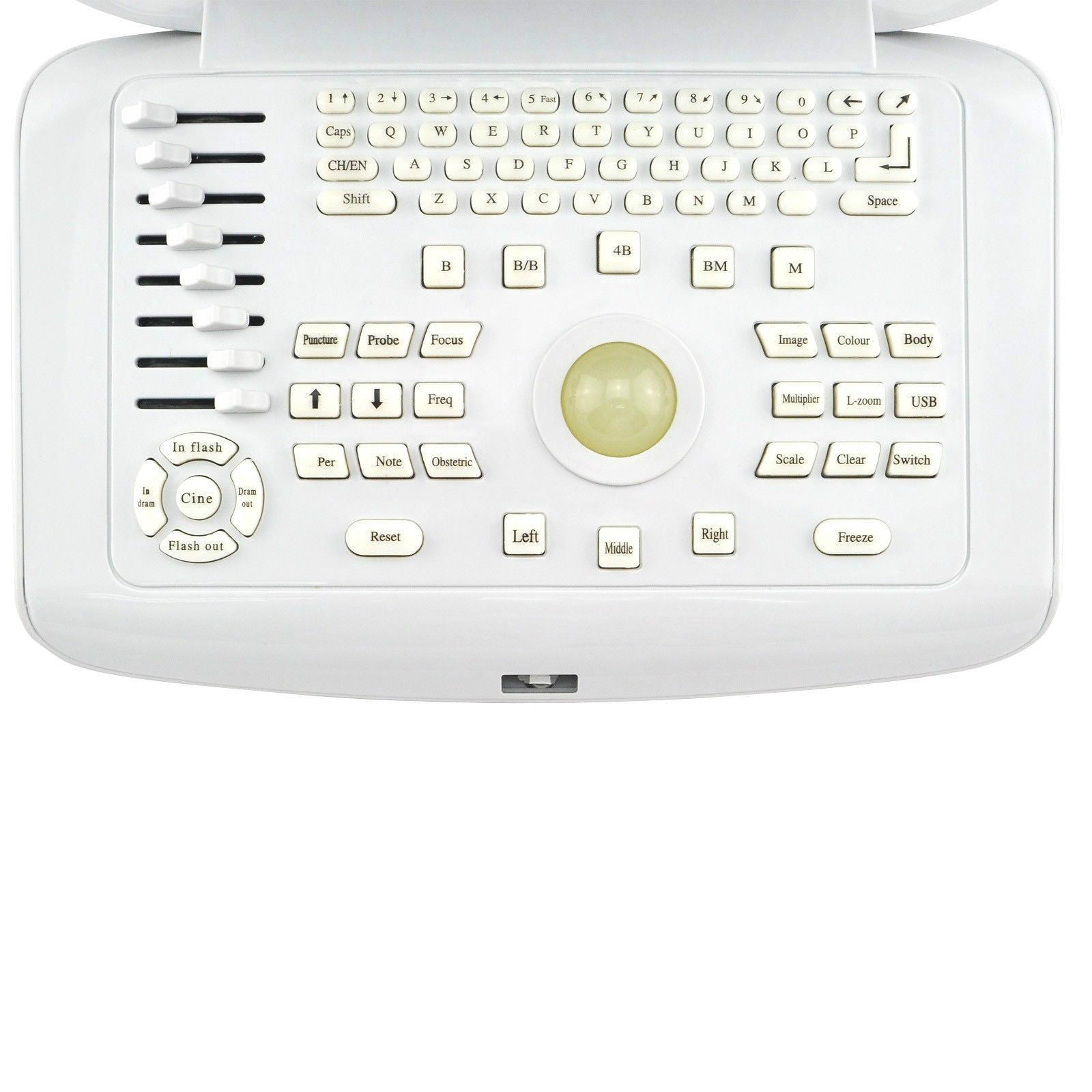 Full Digital +3D function Diagnostic Ultrasound Scanner convex +linear 2 probe A DIAGNOSTIC ULTRASOUND MACHINES FOR SALE