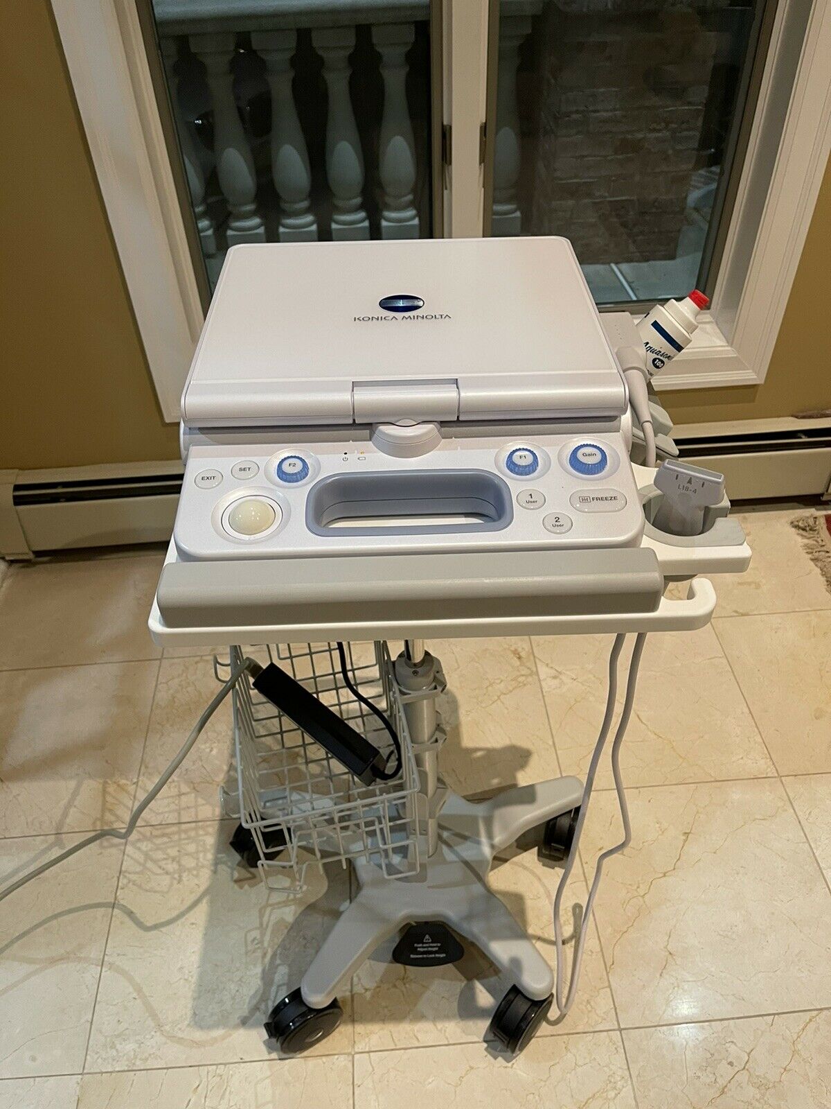 KONICA MINOLTA SONIMAGE HS1 PORTABLE ULTRASOUND MACHINE Full Warranty 2 Probes DIAGNOSTIC ULTRASOUND MACHINES FOR SALE